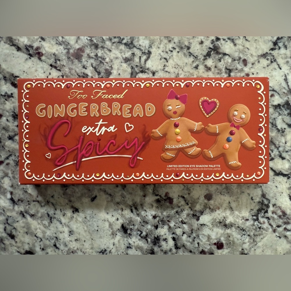 Too Faced Limited Edition Gingerbread Extra Spicy Makeup Palette